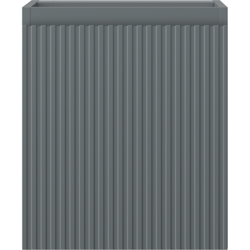 Mexen Rivel шкафче за баня под мивка 40 см, 1 врата, релефно, мат графит