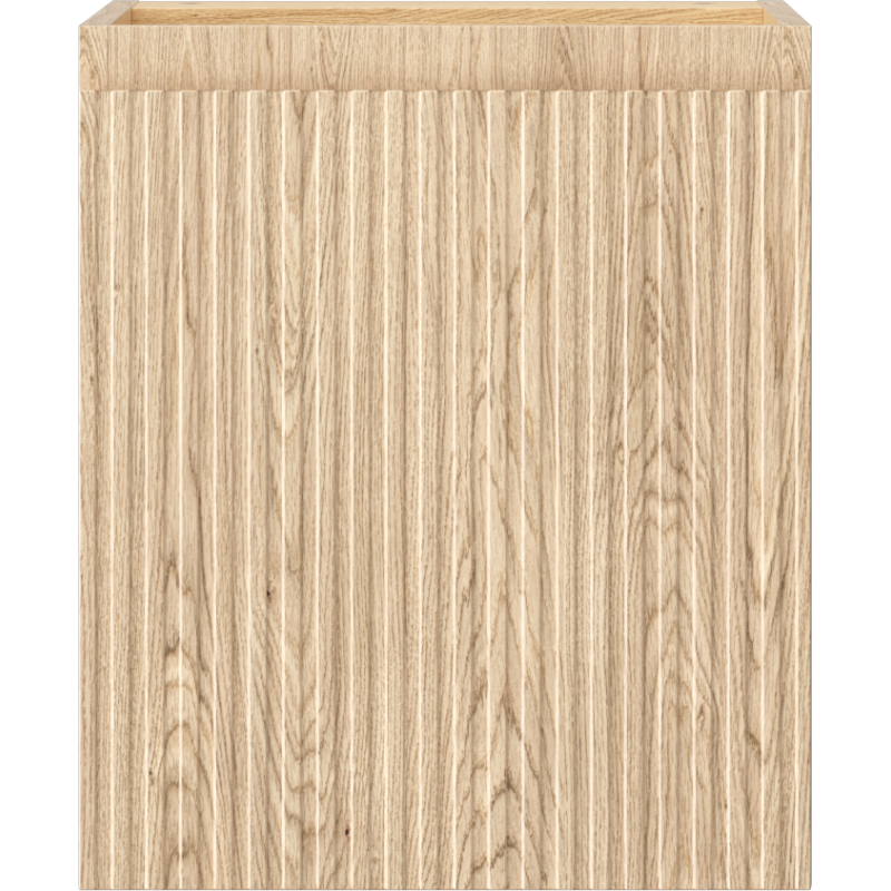 Mexen Rivel шкаф за баня 40 см, 1 врата, релефен, дъб - 91A21-04047-1-BF81