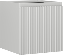 Mexen Rivel баня шкаф под мивка 45 см, 1 врата, рифлена, сив мат - 91A21-04547-1-BF62