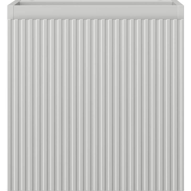 Mexen Rivel баня шкаф под мивка 45 см, 1 врата, рифлена, сив мат - 91A21-04547-1-BF62