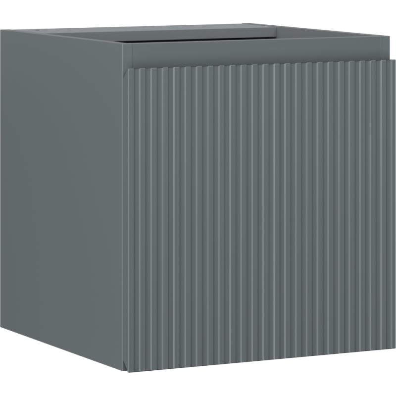 Mexen Rivel шкафче за баня под умивалник 45 см, 1 врата, релефно, графит мат - 91A21-04547-1-BF66