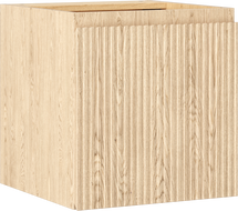 Mexen Rivel шкаф за баня под умивалник 45 см, 1 врата, релефен, дъб - 91A21-04547-1-BF81