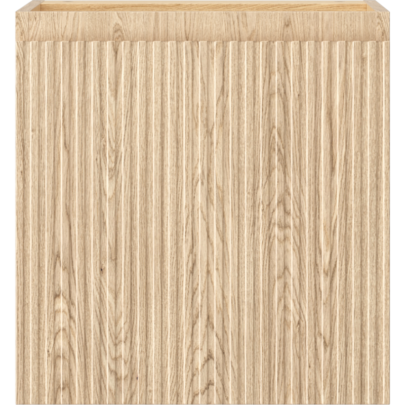 Mexen Rivel шкаф за баня под умивалник 45 см, 1 врата, релефен, дъб - 91A21-04547-1-BF81