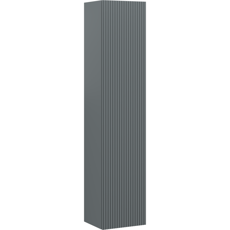 Mexen Rivel баня шкаф 35 см, 1 врата, релефен, графит мат - 91A21-03016-1-BF66