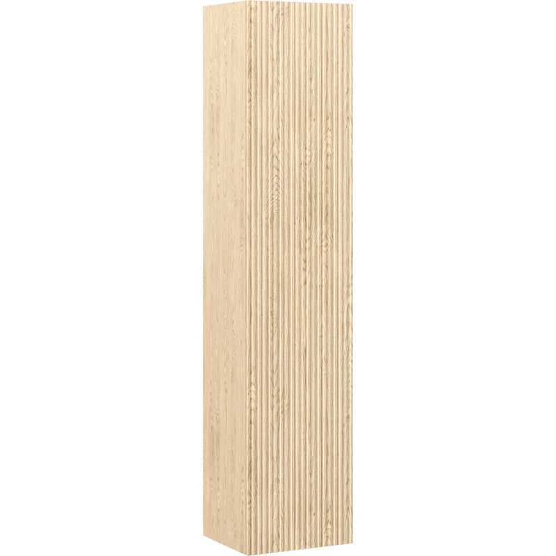 Mexen Rivel баня стълб 35 см, 1 врата, оребрен, дъб - 91A21-03016-1-BF81