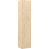 Mexen Rivel баня стълб 35 см, 1 врата, оребрен, дъб - 91A21-03016-1-BF81