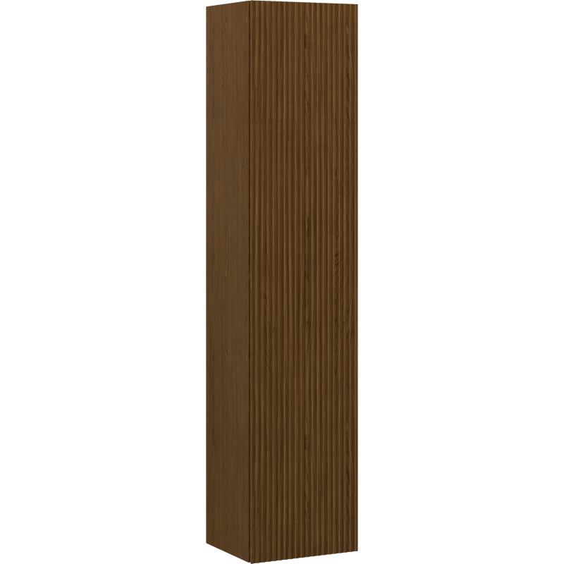 Mexen Rivel баня стелаж 35 см, 1 врата, рифеловано, орех - 91A21-03016-1-BF86