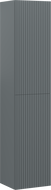 Mexen Rivel, баня колона 35 см, 2 врати, рифлена, графит мат - 91A21-03016-2-BF66