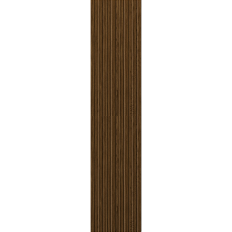 Mexen Rivel баня стълб 35 см, 2 врати, оребрен, орех - 91A21-03016-2-BF86