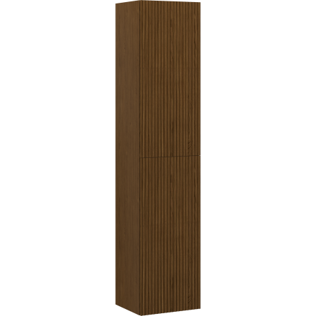 Mexen Rivel баня стълб 35 см, 2 врати, оребрен, орех - 91A21-03016-2-BF86