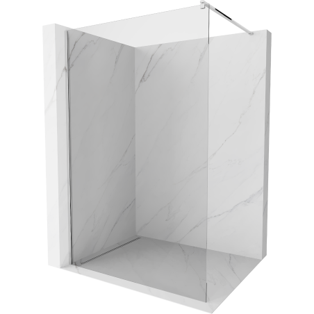 Mexen Kioto стена за душ Walk-in 120 x 200 см, прозрачно 8 мм, хром - 800-120-101-01-00