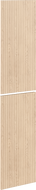 Mexen Rivel преден панел фрезован за корпус на шкаф за баня 35 x 80 см (2 бр.), дъб - 91A21-1600-300-2-81