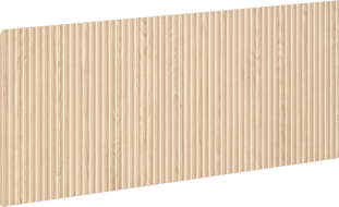Mexen Rivel предно набраздено за корпус на баня шкаф 100 x 43,5 cm, дъб - 91A20-1000-470-1-81