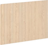 Mexen Rivel преден панел с релеф за корпус на шкаф 40 x 43,5 cm, дъб - 91A20-0400-470-1-81