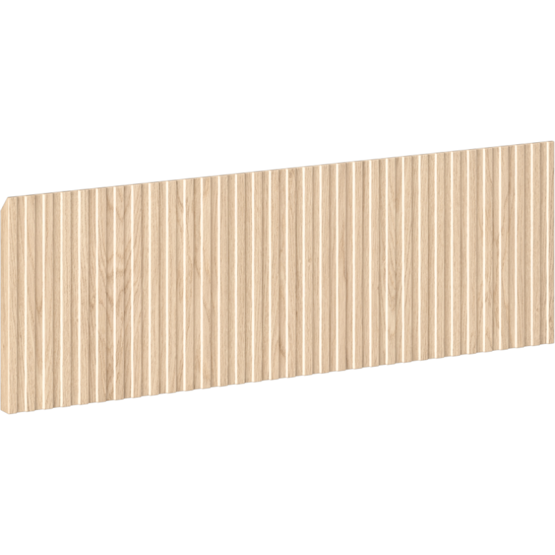 Mexen Rivel предна част оребрена за корпус на шкаф за баня 50 x 20 cm, дъб - 91A20-0500-235-1-81