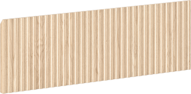 Mexen Rivel преден рифлован за корпус на шкаф за баня 70 x 20 cm, дъб - 91A20-0700-235-1-81