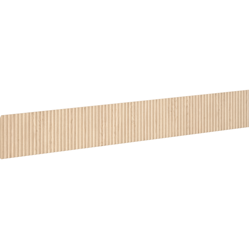 Mexen Rivel преден рифлован за корпус на шкафче за баня 160 x 20 cm, дъб - 91A20-1600-235-1-81