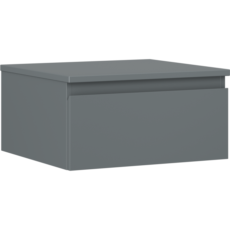 Mexen Orio шкаф за баня под мивка 50 см с плот, 1 чекмедже, графит мат - 91A10-05023-1-BFC66