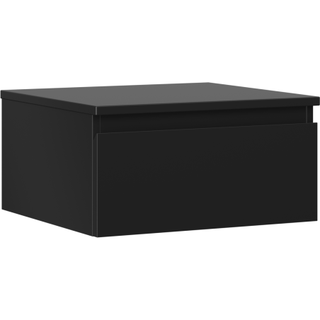 Mexen Orio баня шкаф под мивка 50 см с плот, 1 чекмедже, черен мат - 91A10-05023-1-BFC71