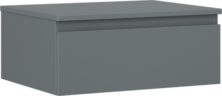 Mexen Orio шкаф за баня под мивка 60 см с плот, 1 чекмедже, графит мат - 91A10-06023-1-BFC66