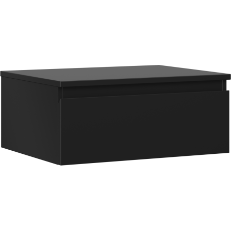 Mexen Orio шкаф за баня под мивка 60 см с плот, 1 чекмедже, черен мат - 91A10-06023-1-BFC71