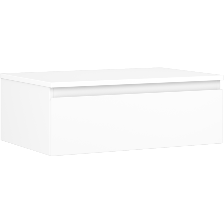 Mexen Orio шкафче за баня под умивалник 70 см с плот, 1 чекмедже, бял мат - 91A10-07023-1-BFC01