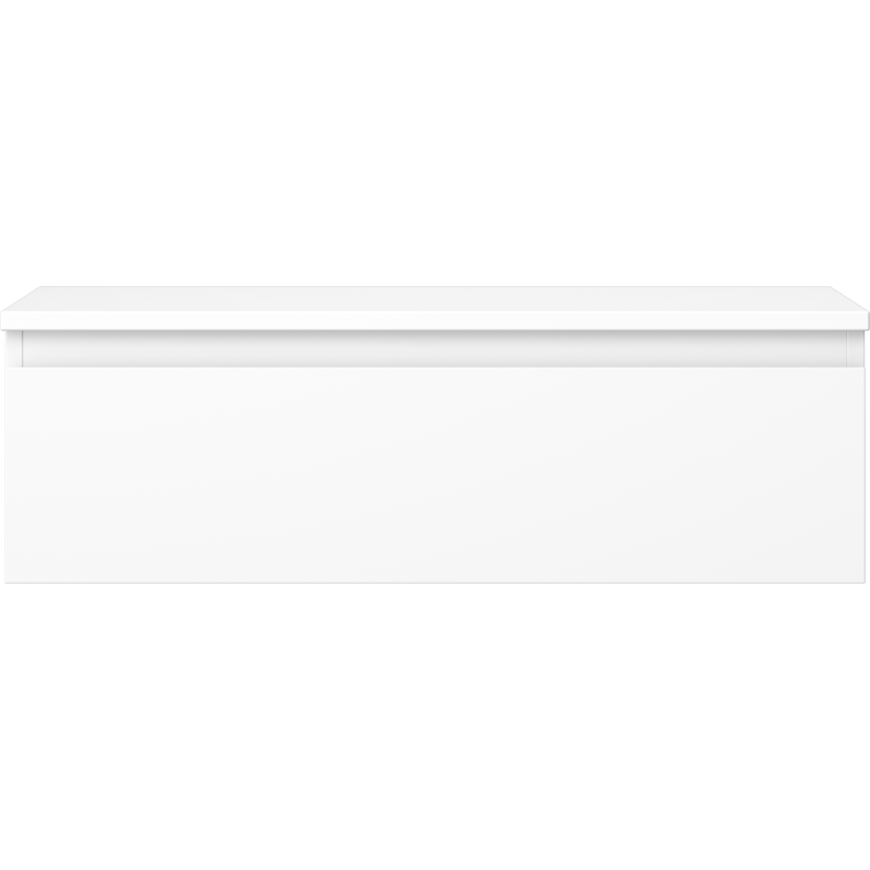 Mexen Orio шкаф за баня под умивалник 80 см с плот, 1 чекмедже, бял мат - 91A10-08023-1-BFC01
