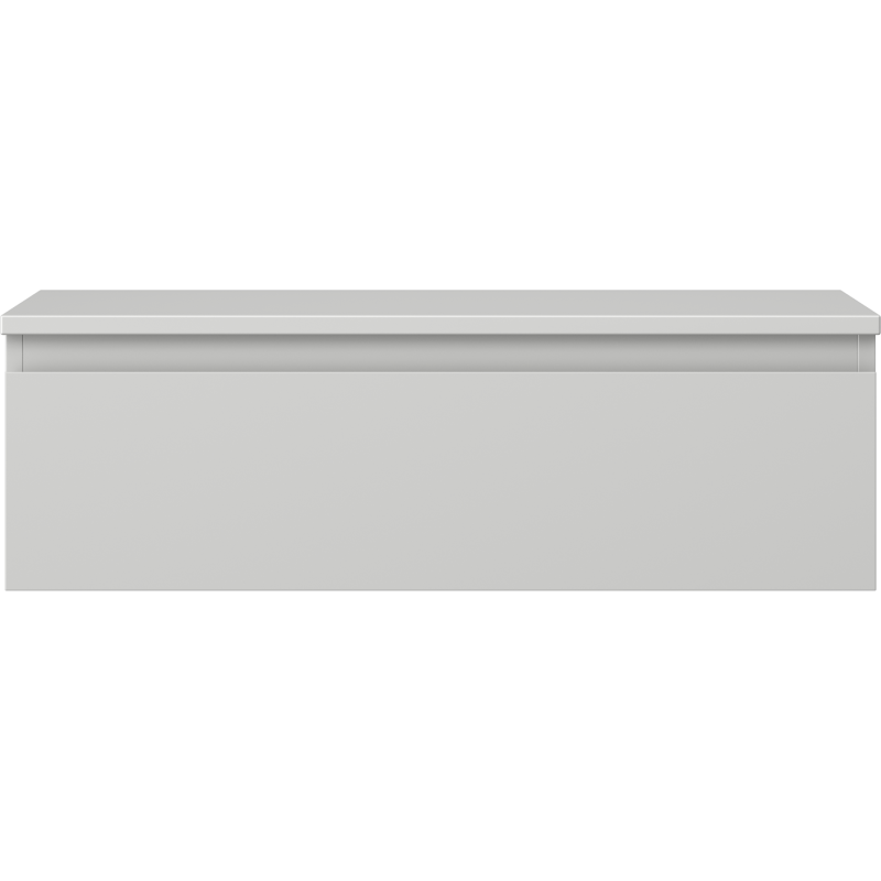 Mexen Orio баня шкаф за мивка 80 см с плот, 1 чекмедже, сив мат - 91A10-08023-1-BFC62