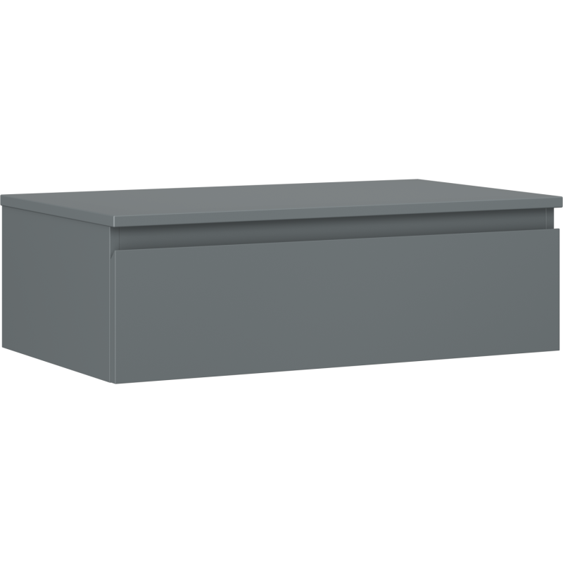 Mexen Orio шкаф за баня под мивка 80 см с плот, 1 чекмедже, мат графит