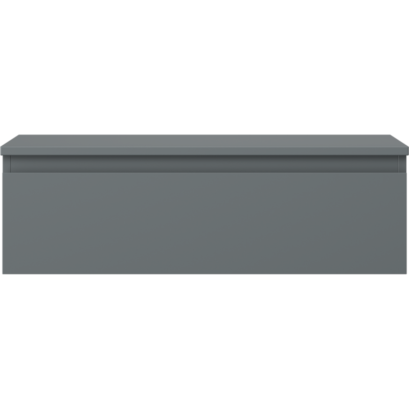 Mexen Orio шкаф за баня под мивка 80 см с плот, 1 чекмедже, мат графит