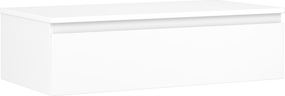 Mexen Orio баня шкаф под мивка 90 см с плот, 1 чекмедже, бял мат - 91A10-09023-1-BFC01