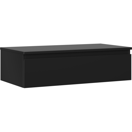 Mexen Orio баня шкаф под умивалник 90 см с плот, 1 чекмедже, черен мат - 91A10-09023-1-BFC71