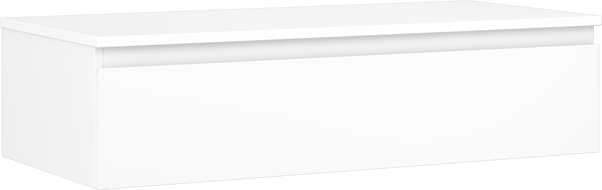 Mexen Orio шкаф за баня за мивка 100 см с плот, 1 чекмедже, бял мат - 91A10-10023-1-BFC01