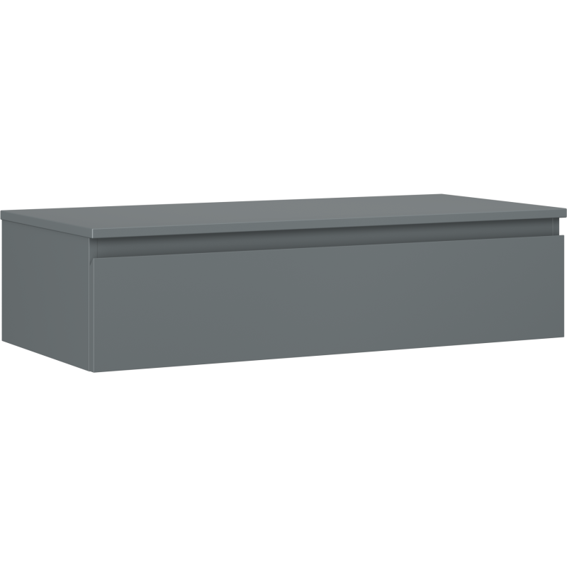 Mexen Orio шкаф за баня под мивка 100 см с плот, 1 чекмедже, графит мат - 91A10-10023-1-BFC66