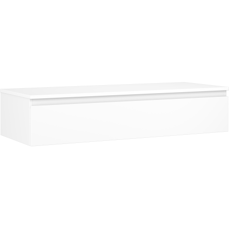 Mexen Orio шкаф за баня за умивалник 120 см с плот, 1 чекмедже, бяло мат - 91A10-12023-1-BFC01