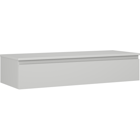 Mexen Orio шкафче за баня под мивка 120 см с плот, 1 чекмедже, сиво мат