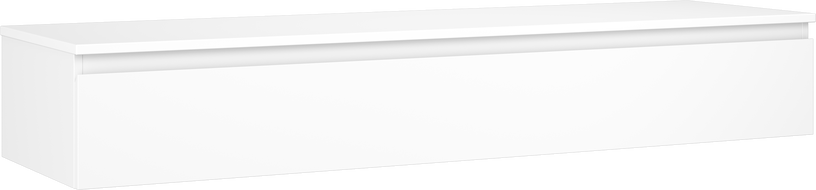 Mexen Orio шкаф за баня под умивалник 160 см с плот, 1 чекмедже, бял мат
