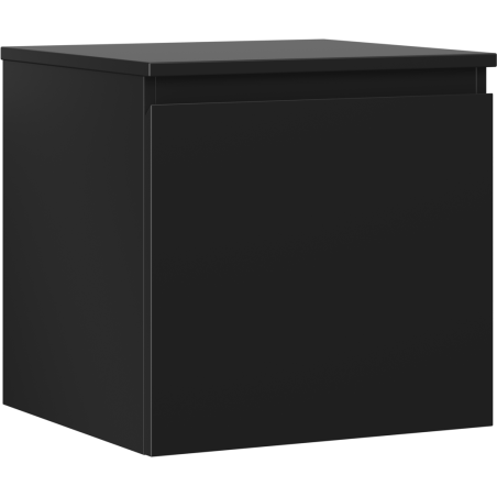 Mexen Orio шкаф за баня под мивка 50 см с плот, 1 чекмедже, черен мат - 91A10-05047-1-BFC71