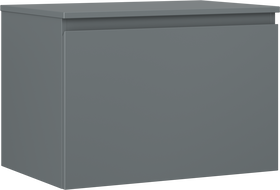 Mexen Orio шкафче за баня под мивка 70 см с плот, 1 чекмедже, мат графит - 91A10-07047-1-BFC66