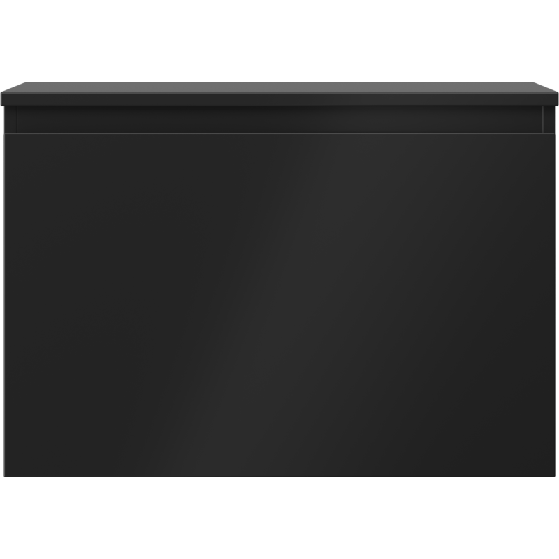 Mexen Orio шкафче за баня под мивка 70 см с плот, 1 чекмедже, черно матово - 91A10-07047-1-BFC71