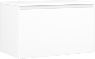 Mexen Orio шкаф за баня за мивка 80 см с плот, 1 чекмедже, бял мат - 91A10-08047-1-BFC01