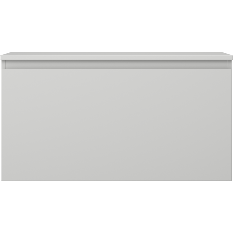 Mexen Orio шкаф за баня под мивка 90 см с плот, 1 чекмедже, сив мат - 91A10-09047-1-BFC62