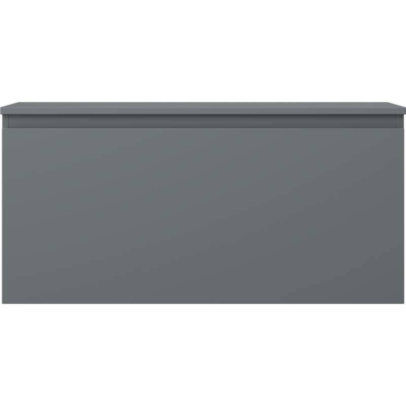 Mexen Orio шкаф за баня под мивка 100 см с плот, 1 чекмедже, графит мат - 91A10-10047-1-BFC66