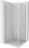 Mexen Lima сгъваема душ кабина 80 x 80 см, прозрачна, хром - 856-080-080-01-00
