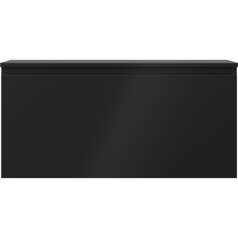Mexen Orio баня шкаф под мивка 100 см с плот, 1 чекмедже, черен мат - 91A10-10047-1-BFC71