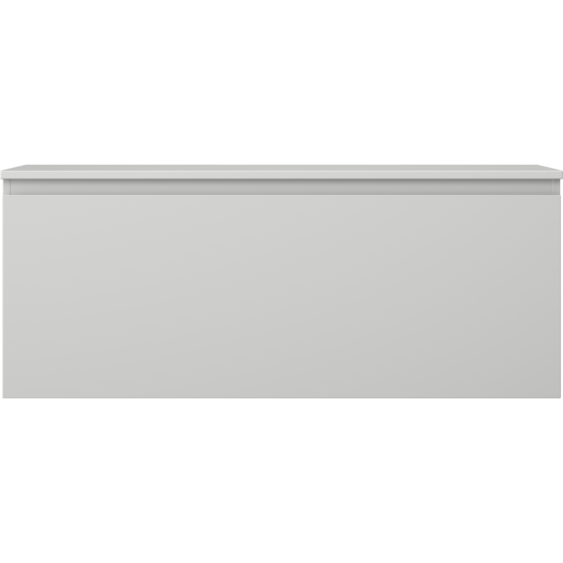 Mexen Orio баня шкаф за мивка 120 см с плот, 1 чекмедже, сив мат - 91A10-12047-1-BFC62