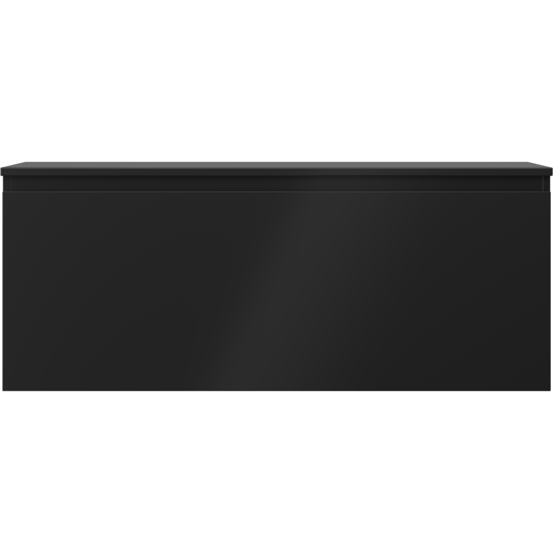 Mexen Orio шкаф за баня под мивка 120 см с плот, 1 чекмедже, черен мат - 91A10-12047-1-BFC71
