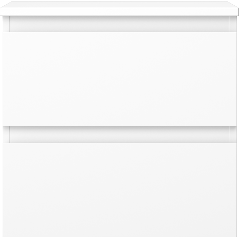 Mexen Orio шкаф за баня под мивка 50 см с плот, 2 чекмеджета, бял мат