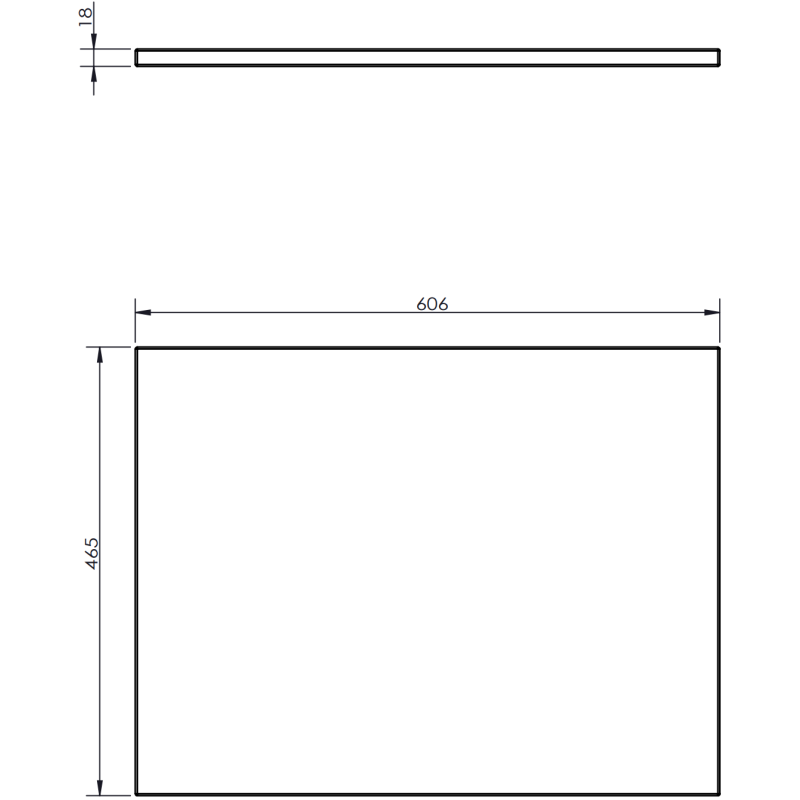 Mexen Orio шкаф за баня под мивката 60 см с плот, 2 чекмеджета, бял мат - 91A10-06047-2-BFFC01