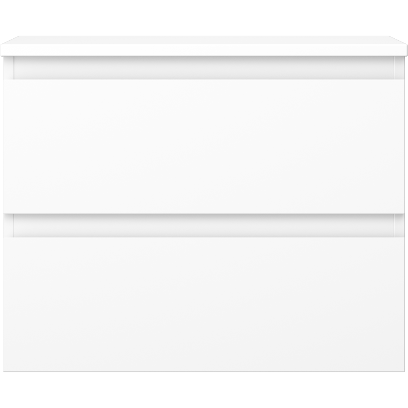 Mexen Orio шкаф за баня под мивката 60 см с плот, 2 чекмеджета, бял мат - 91A10-06047-2-BFFC01